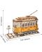 Drvena 3D slagalica Robo Time od 145 dijelova - Tramvaj - 2t